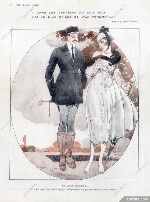 René Vincent 1917 lovers
