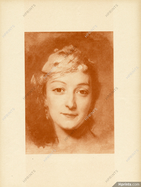 Quentin de la Tour 1919 Pastel portrait