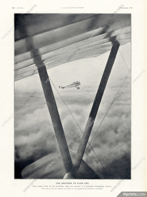 World War I Airplanes Photography 1915