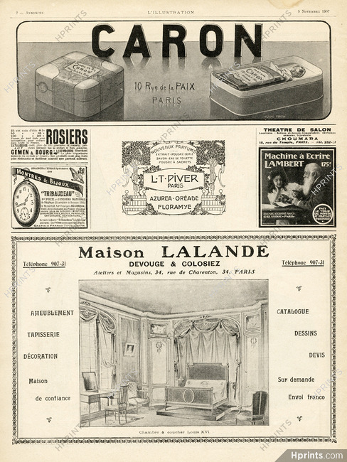 Caron 1907 Poudre de riz & parfum