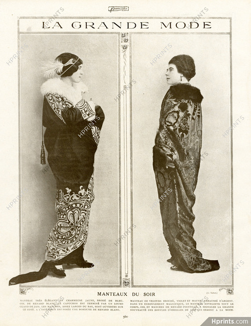 Evening gowns 1912 Photo Talbot