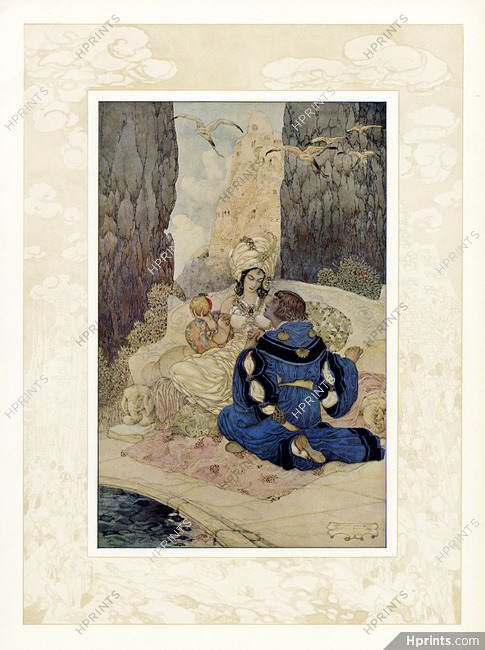 Mossa 1913 ''La Vierge Sarrasine'' Christmas Tale, Sultane