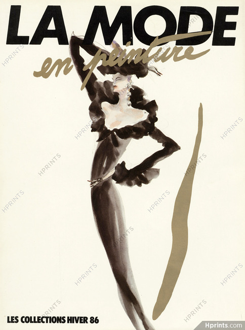 Yves Saint-Laurent 1985 Evening Gown, Hélène Tran, cover only