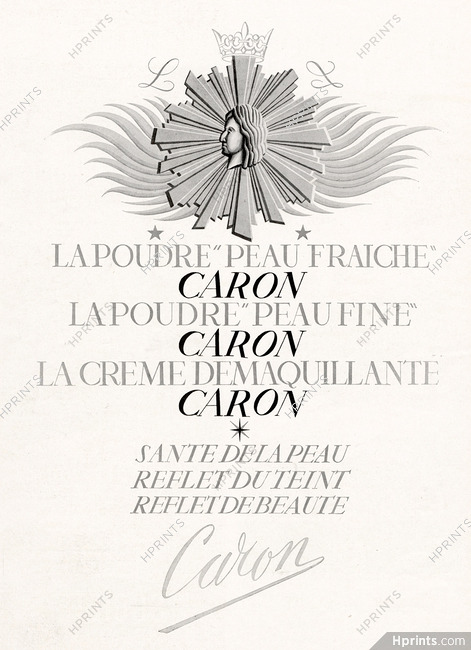 Caron (Cosmetics) 1951