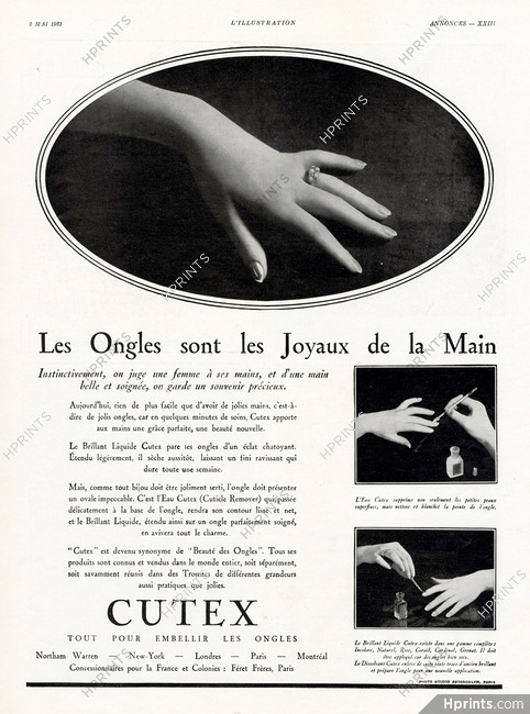 Cutex 1931 Nail polish