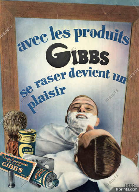 Gibbs (Cosmetics) 1932 Photo Bresson