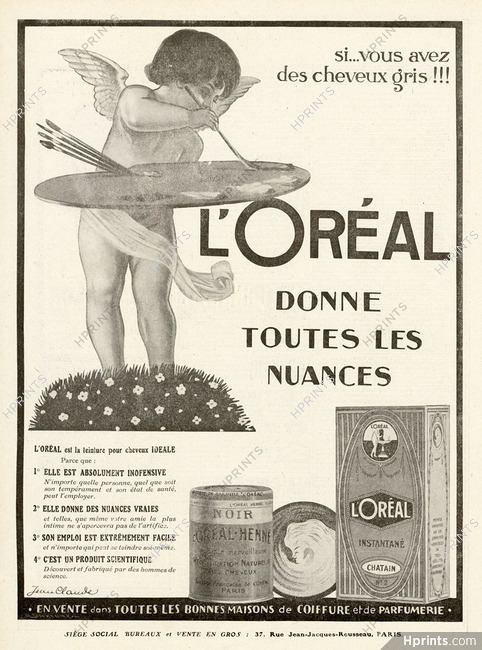 L'Oréal 1921 Angel, Claude