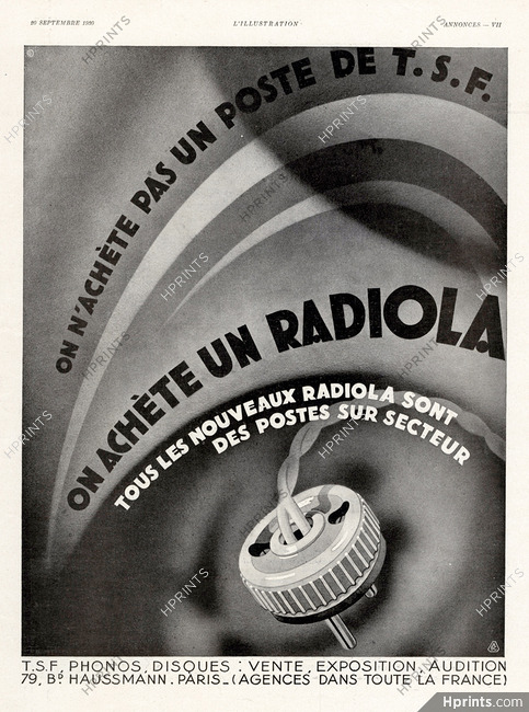 Radiola 1930