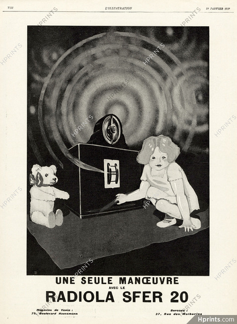 Radiola 1927 Children Bear Toy