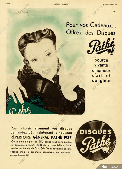 Pathé (Disques) 1936 Ray Bret Koch