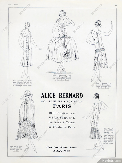 Alice Bernard 1925