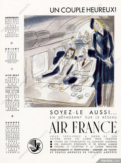 Air France 1947 Hervé Baille (L)