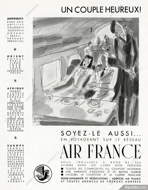 Air France 1947 Hervé Baille