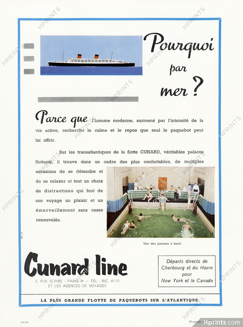 Cunard Line 1960