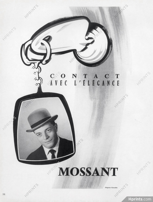 Mossant (Men's Hats) 1959
