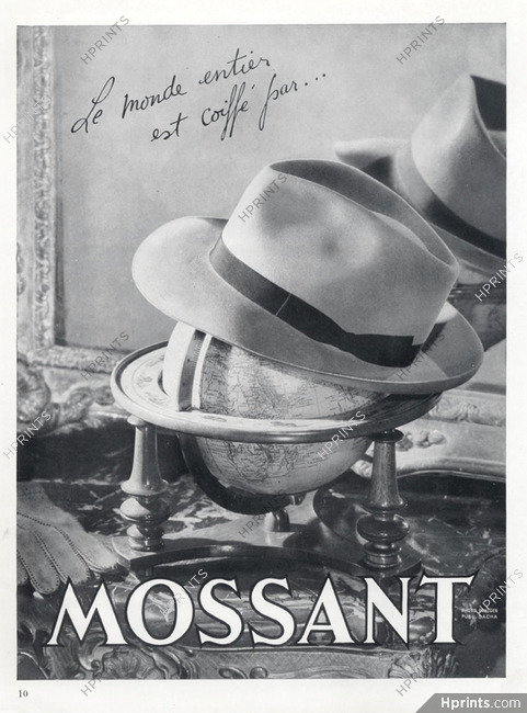 Mossant (Men's Hats) 1949 (version A)