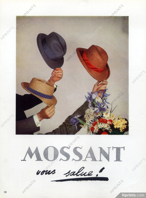 Mossant (Men's Hats) 1956