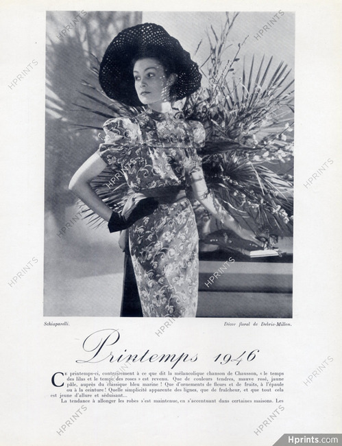 Schiaparelli (Couture) 1946