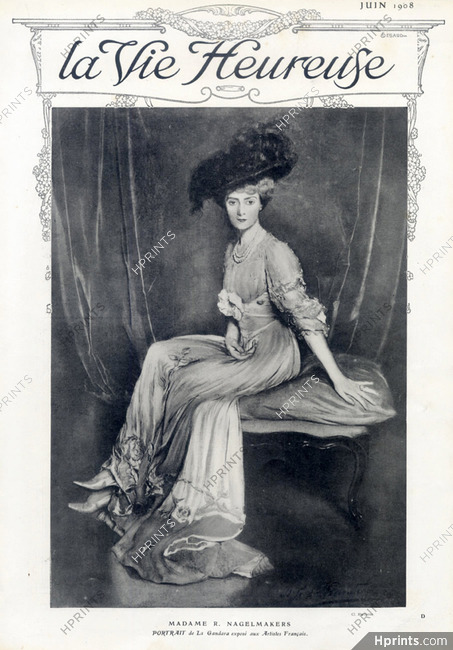 Antonio de La Gandara 1908 Mrs R. Nagelmakers, portrait
