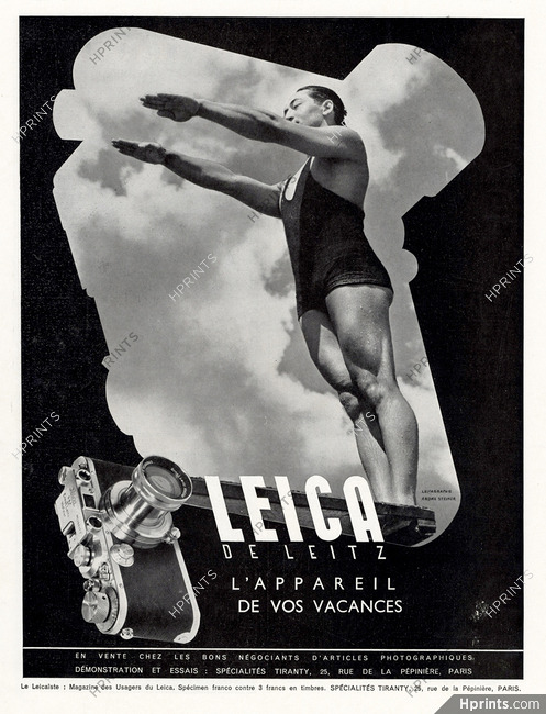 Leica Leitz 1939 Leicagraphie, André Steiner, Swimmer
