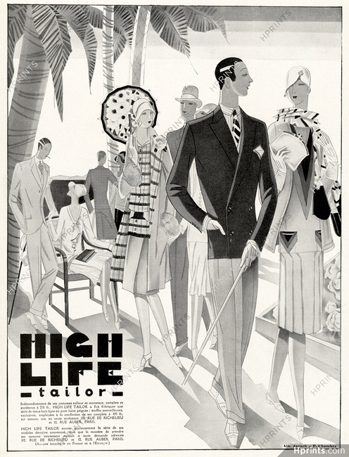 High Life Tailor 1928 Jarach & Chambry