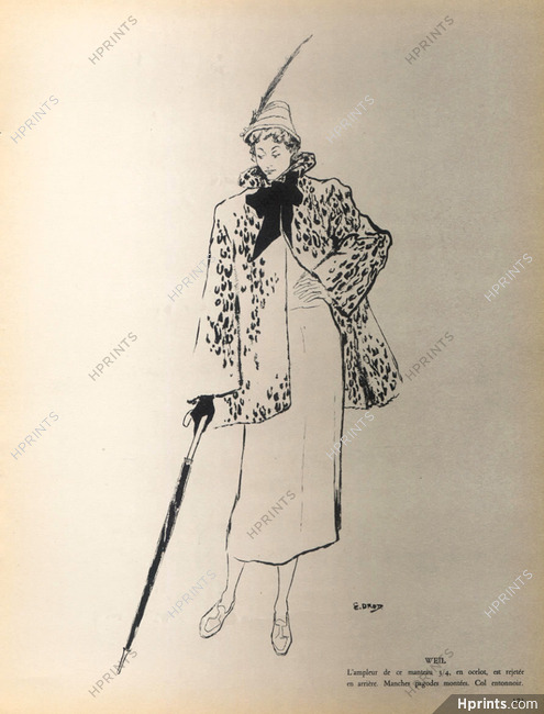 Weil 1948 E. Drod, Fur Coat