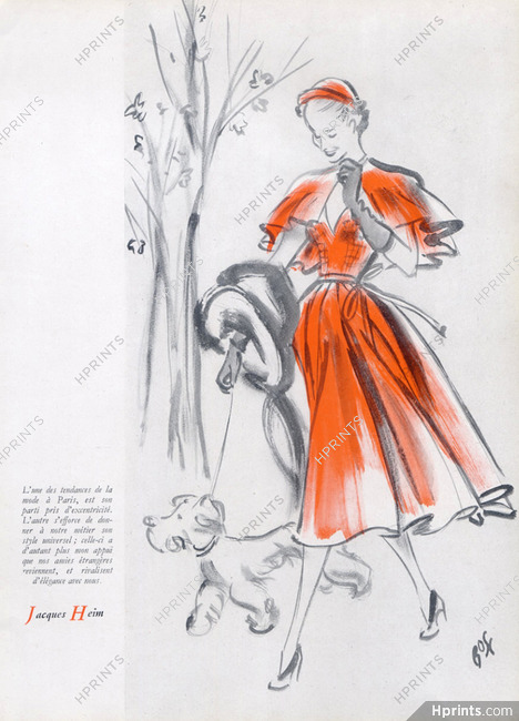Jacques Heim (Couture) 1947 Fernando Bosc