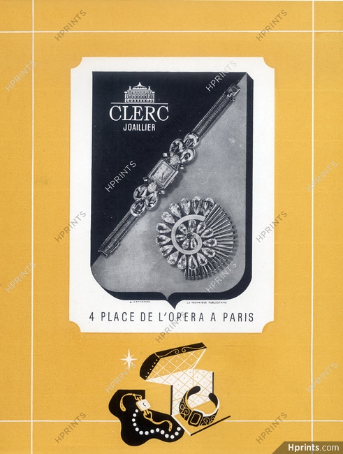 Clerc (Watch & Brooch) 1943