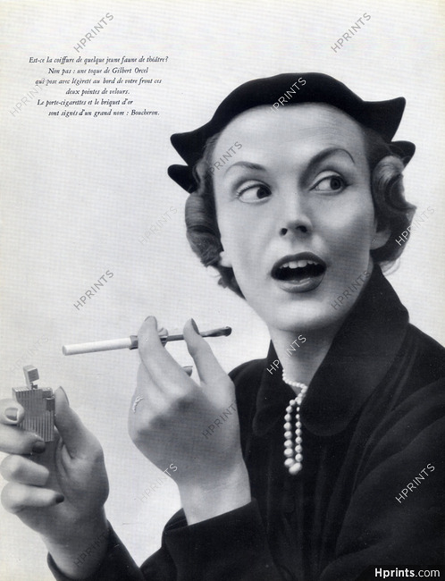 Boucheron (Cigarette holder, Lighter) 1950 Gilbert Orcel