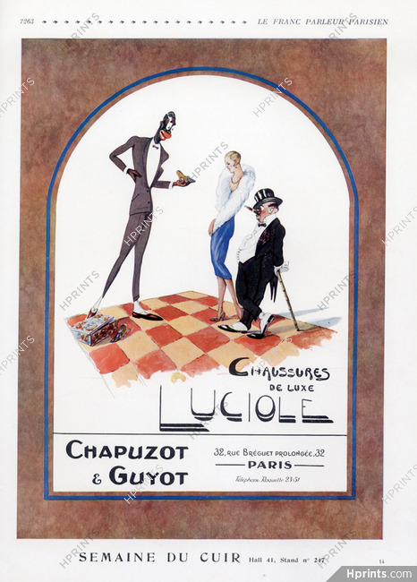 Luciole (Shoes) 1926 Chapuzot & Guyot