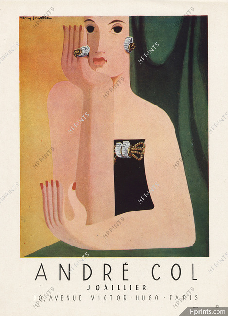 André Col 1946 Set of Jewels Toni J.Mella