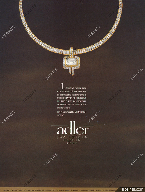 Adler (High Jewelry) 1985