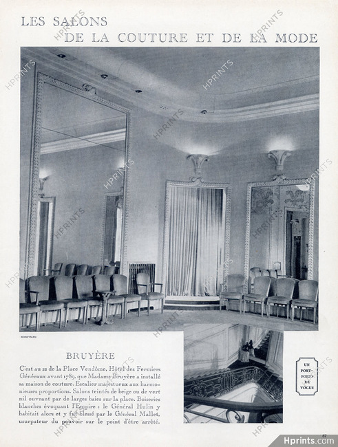 Bruyère (Couture) 1948 Photo Honeyman, Decorative Arts, Shop