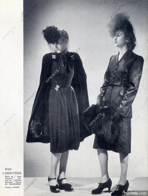Mad Carpentier (Couture) 1941 Ducharne, Photo Elshoud