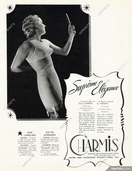 Charmis 1939 Girdle
