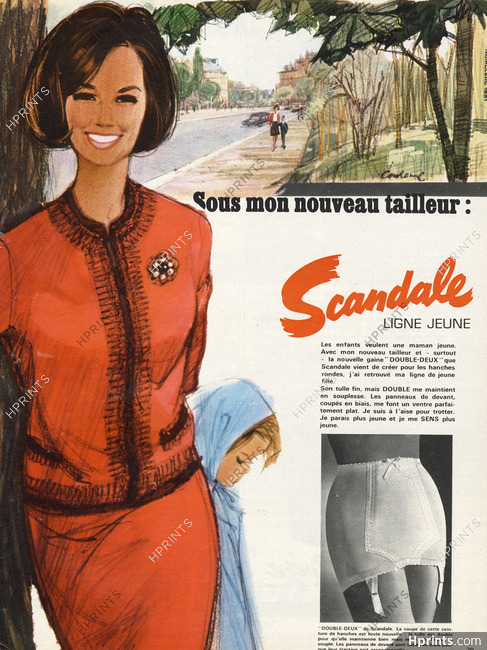Scandale 1965 Girdle, Pierre Couronne