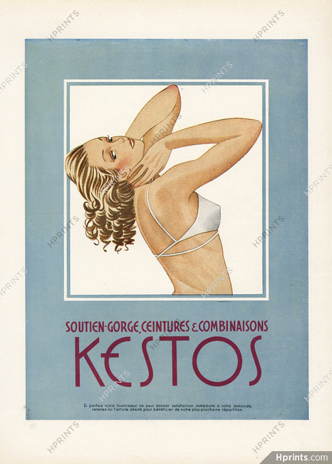 Kestos (Lingerie) 1944 Bra