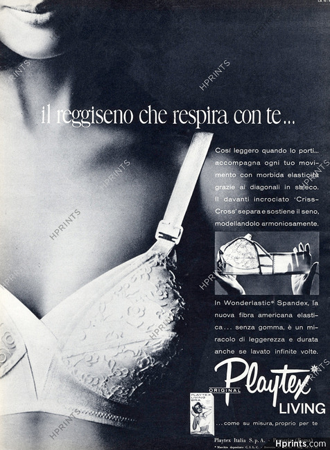 Playtex Lingerie — Vintage original prints and images