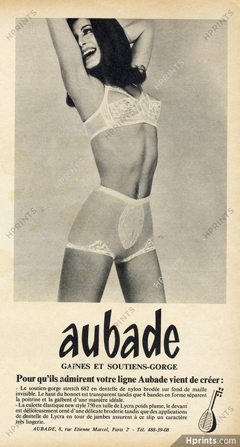 Aubade 1966 Brassiere, Girdle