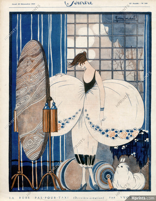 Yvon Vidal 1919 La robe "Pas-pour-Taxi", The dress "Not-for-Taxi"