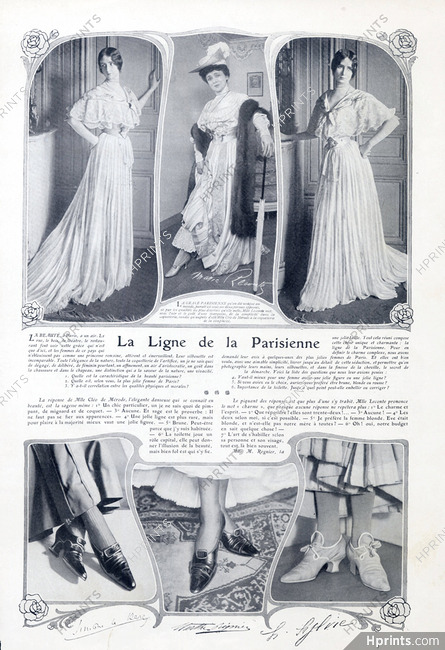 Cléo De Mérode 1908 "La Grâce Parisienne"