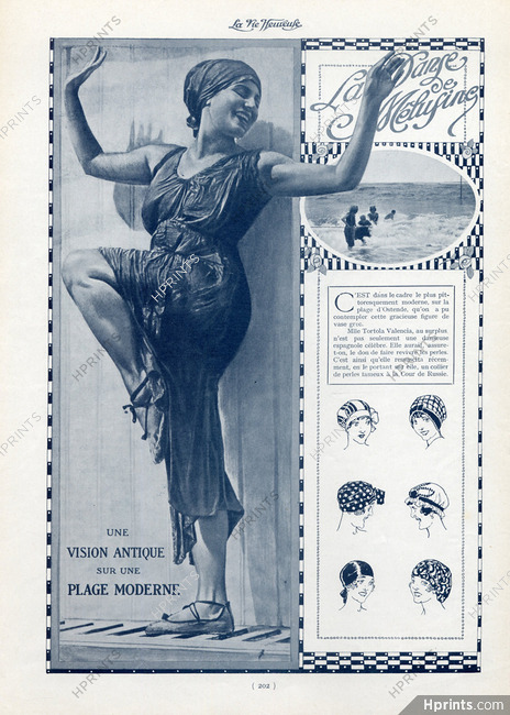 Tortola Valencia (Spanish dancer) 1913, La Danse de Mélusine