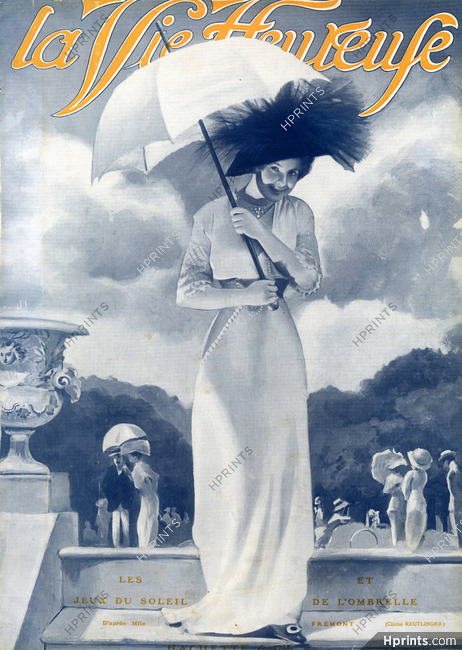 Melle Frémont 1911 "Les jeux du soleil et de l'ombre", Photo Reutlinger