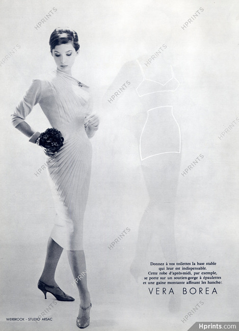 Véra Boréa (Couture) 1958 Photo Guy Arsac