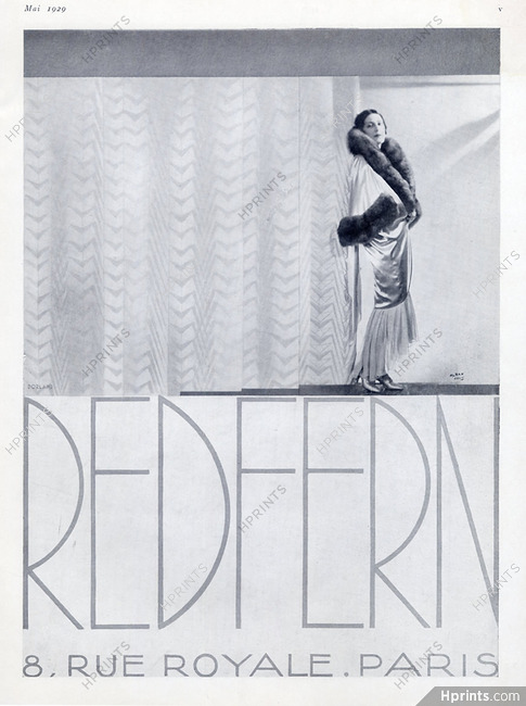 Redfern (Couture) 1929 Photo Alban