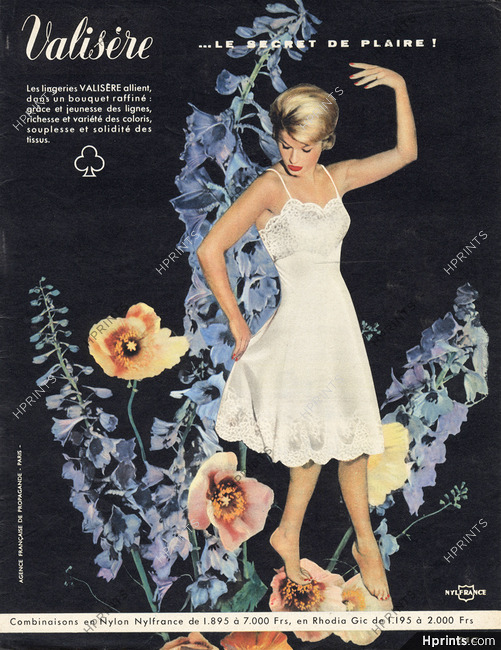 Valisère (Lingerie) 1958 Nightgown