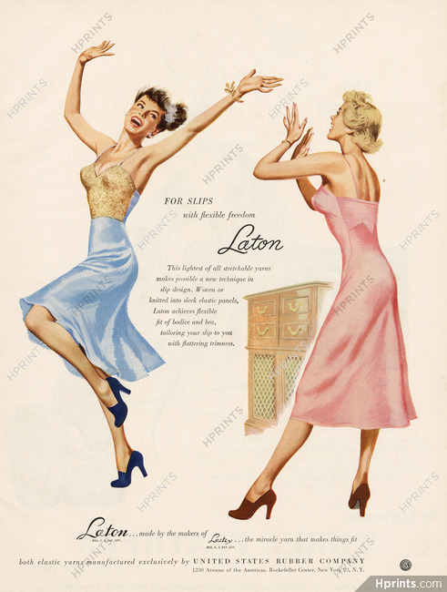 Laton 1949 Flexible Slips, Lastex