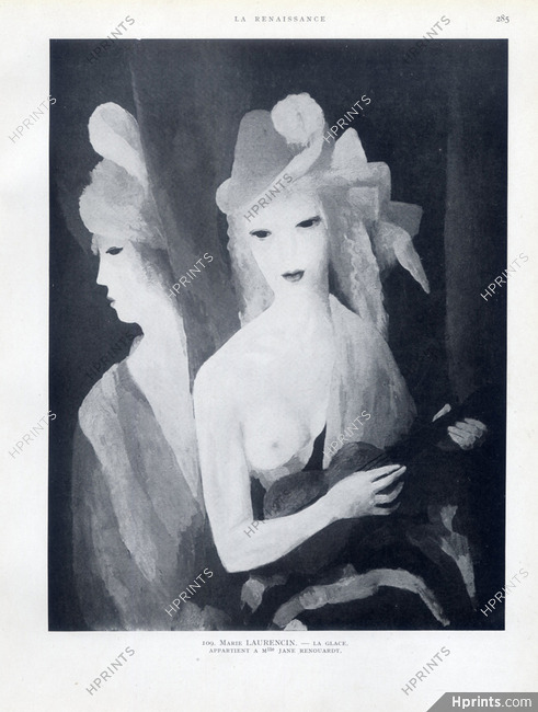Marie Laurencin 1928 La Glace