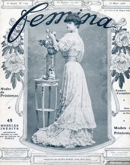 Boué Soeurs 1906 Evening Dress, Photo Paul Boyer
