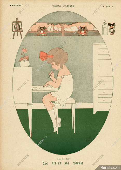 Jean Ray 1917 Little Girl